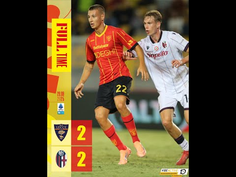 LECCE - BOLOGNA 2-2 LA PAREGGIA IL RAGAZZINO ......