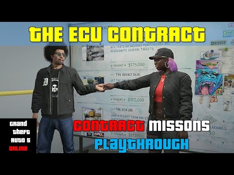 The ECU Contract Playthrough (GTA 5 Online Los Santos Tuners Contract Missions Tutorial)