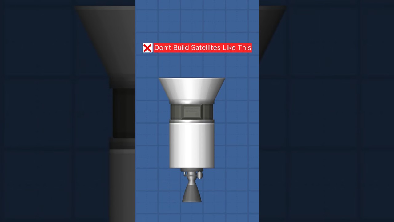 Don’t Build Satellites Like This ❌ #shorts