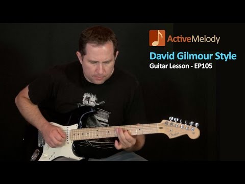 David Gilmour Style Guitar Lesson (Pink Floyd) – EP105