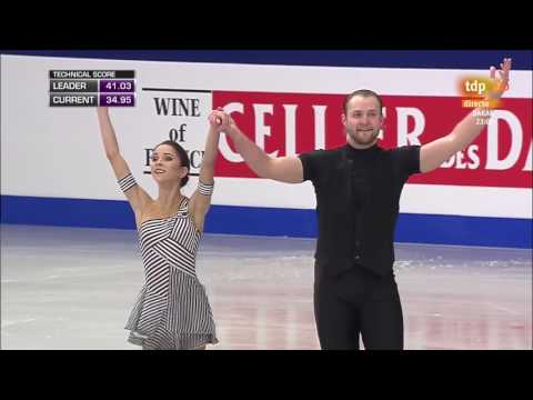 2014 Euro   Pairs   SP   Vera Bazarova & Yuri Larionov   Titine from Modern Times