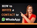 How to Invite a Contact to WhatsApp (Android)