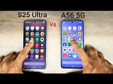 Samsung S25 Ultra vs A56 | SPEED TEST