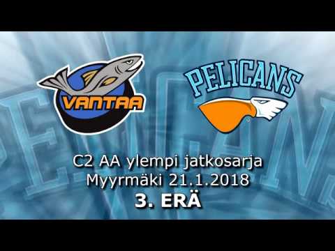Su 21.1.2018 Kiekko-Vantaa Akatemia - Pelicans C2 Akatemia, erä 3