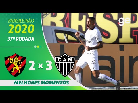 SPORT 2 x 3 ATLÉTICO-MG | MELHORES MOMENTOS | 37ª RODADA BRASILEIRÃO 2020 | ge.globo