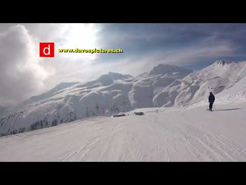 Skivideo Davos - Parsenn - Goschna  Skirun "Groupenalp" Nr. 40