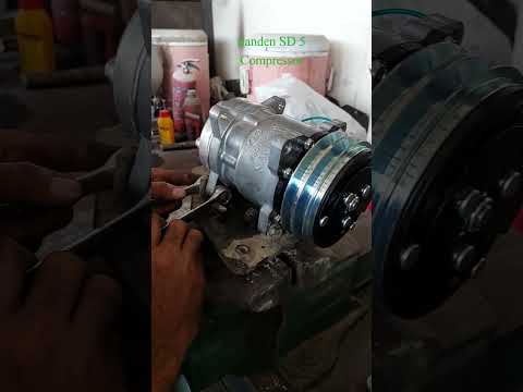 Replacement ac Compressor SD5 #electricial #autoelectric #bignners