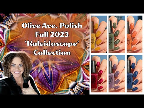 New Olive Ave. Polish Fall 2023 'Kaleidoscope' Collection review with comparisons!