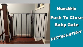 Munchkin Push To Close Baby Gate - 28.5" to 45" Wide