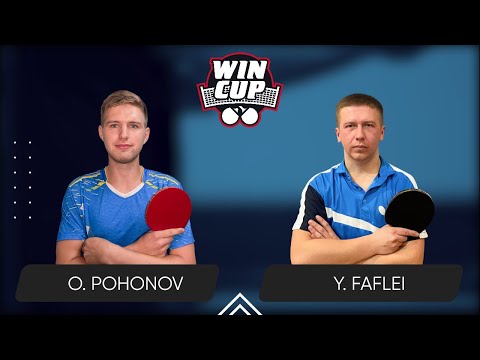 19:45 Oleksandr Pohonov - Yevhenii Faflei West 4 WIN CUP 06.05.2024 | TABLE TENNIS WINCUP