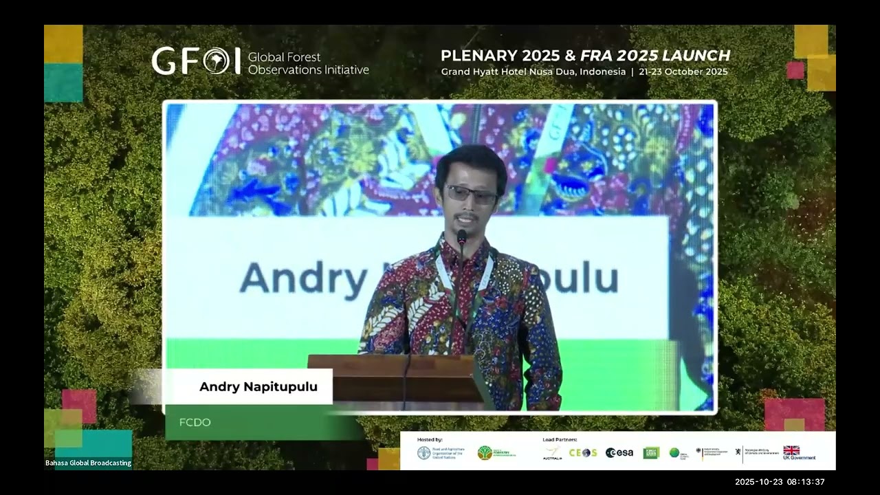 Forest monitoring for sustainable commodity production and smallholder inclusion | GFOI Plenary 2025