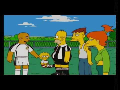 Ronaldo en los simpson Latino