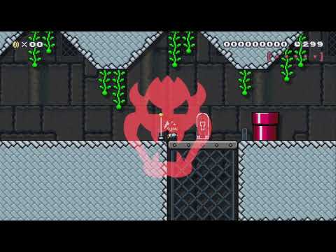 Luigis Schwimmkurs bei Bowser by flappini - Super Mario Maker 2 - No Commentary 1bu