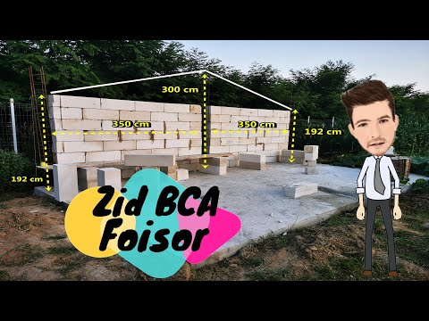 Constructie Foisor - Zid din BCA