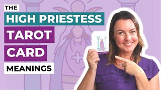 The High Priestess Tarot Card Meanings (Upright & Reversed) | Biddy Tarot