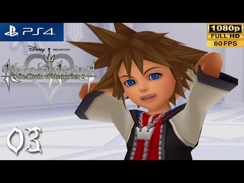 PS4 Kingdom Hearts Re:Chain of Memories Walkthrough 3 Wonderland (1080p 60fps)
