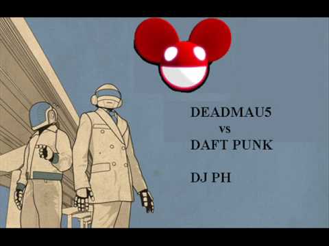 Daft  Punk- One More Time vs. Deadmau5-Ghosts and Stuff