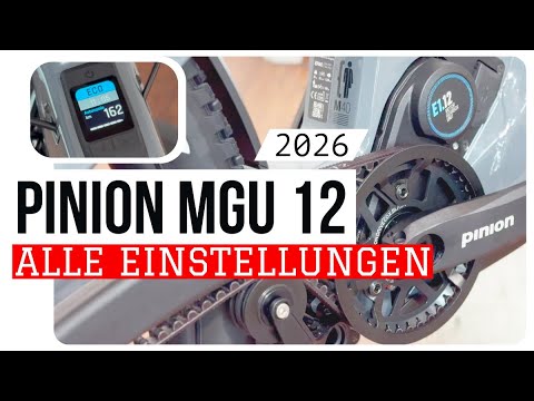 All functions 📲 2026 PINION MGU E1.12 & FIT E-BIKE system explained (Clutch)