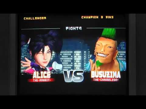 Bloody Roar 3 Alice vs Busuzima - Player 1 Alexis-Wisses - Player 2 Cris-Galukisaya