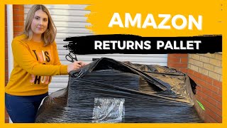 UNBOXING A MASSIVE PALLET OF AMAZON RETURNS