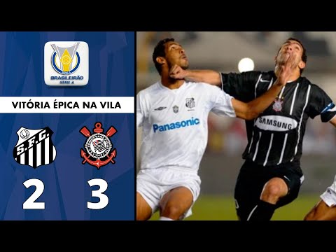 Santos 2x3 Corinthians - Melhores Momentos - Brasileirão 2005 | REACT