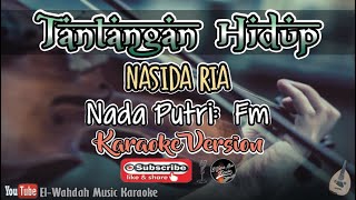 Download lagu Tantangan Hidup Karaoke (Nasida Ria) | Nada Putri (Fm) | [Musik   Lirik] mp3