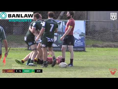 2019 NHRU - Premier 3 Round 4 Highlights - Lake Macquarie v Merewether Carlton
