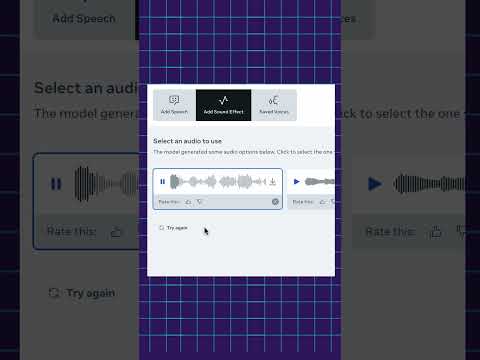 this is an insane tool from meta, Audiobox can turn your text in sound effects 🤯.