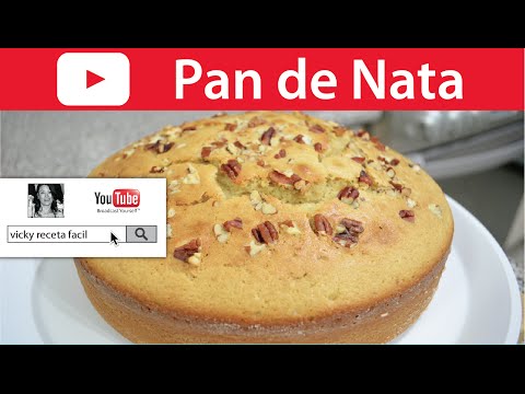 PAN DE NATA ❤️ Vicky Receta Facil