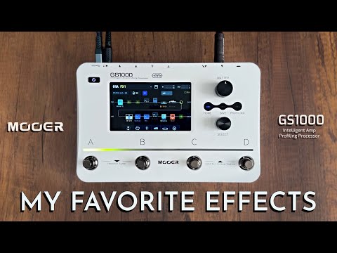 Демонстрация звучания процессора Mooer GS1000