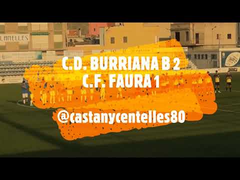 JORNADA 1. C.D. BURRIANA B 2 - C.F. FAURA 1 (17-09-2022)