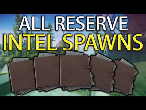ALL Intel Spawns - Ultimate Intelligence Loot Run - Reserve Base - Escape From Tarkov - 12.6