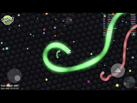 Slither.io BIG WORM | BIGGEST SLITHER.IO | SLITHER.IO GIANT GREEN SNAKE