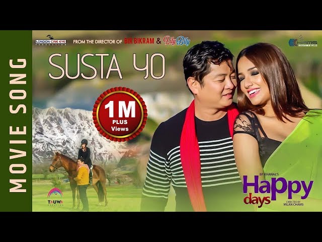 Thumnail of New Nepali Movie - " Happy Days" Movie Song || SUSTA YO || Dayahang, Priyanka || Tara, Deepa