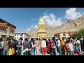 Tabo Monastery || Nechung Kuten article give blessing to the Three village people (Tabo, Lari & Po)￼