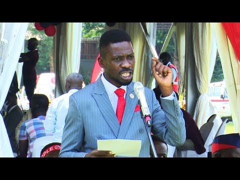 Bobi Wine's bitter Speech after Nomination that got him arrested - Full HD Version