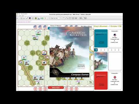 Commands & Colors: Tricorne Tutorial - King's Mountain
