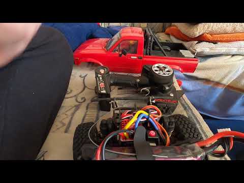 Anlernen eines Hobbywing 1080 Brushed