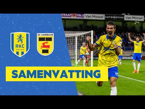 🔥Fantastische wedstrijd in het Mandemakers Stadion | Samenvatting RKC Waalwijk - SC Cambuur (22/23)