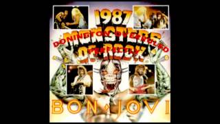 Bon Jovi - Travelin&#39; Band (Bruce Dickinson, Paul Stanley and Dee Snider) - Monsters Of Rock 87