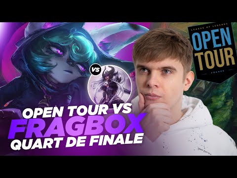 RHOBALAS : QUART DE FINALE OPENTOUR VS FRAGBOX - VEX VS SYNDRA | LOL FR