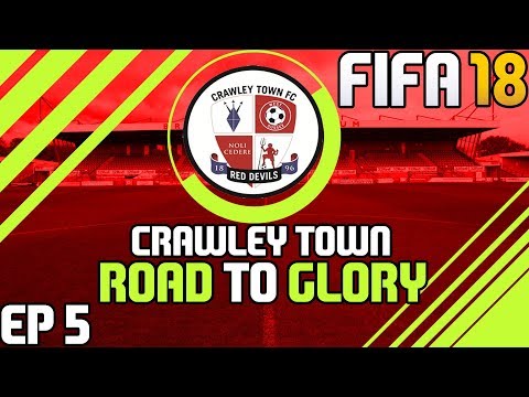 FIFA 18 - ROAD TO GLORY| CRAWLEY TOWN | CAREER MODE | EP 5 - ATTACK OF THE NEWPORT COUNTY MONGRELS
