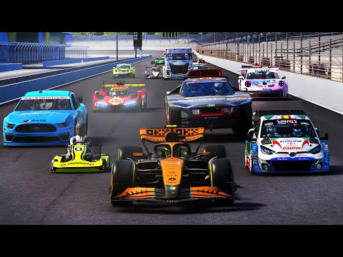 The ULTIMATE Motorsport Race! - 28 Car Classes in a Race together
