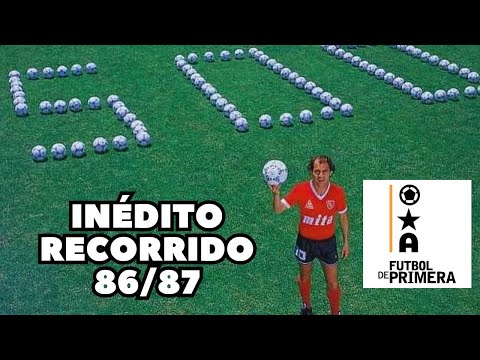 INÉDITO 500 DE BOCHINI VÉLEZ 2-2 INDEPENDIENTE Campeonato 1986/87 Recorrido x fecha 19