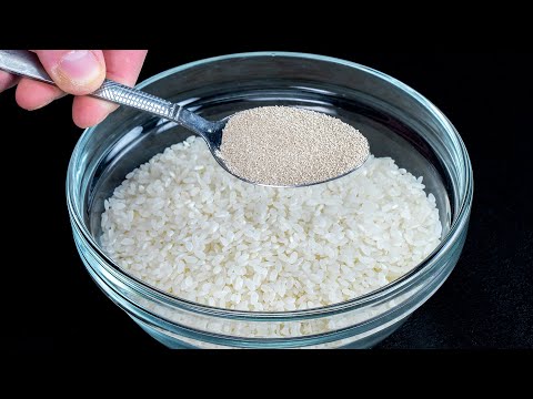 Mix the yeast with rice - you haven’t eaten something like this never!