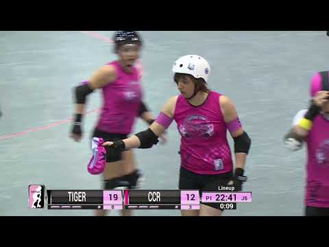 2018 WFTDA Continental Cup - Europe Game 3: Tiger Bay Brawlers v Central City Roller Derby