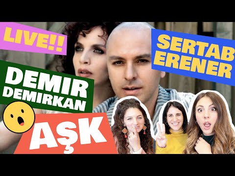 ITALIAN FRIENDS react to SERTAB ERENER & Demir Demirkan - Aşk (live)