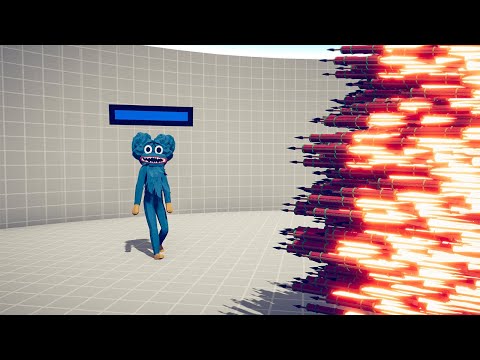 POPPY PLAYTIME vs EVERY GOD WITH HEALTHBARS - TABS | Totally Accurate Battle Simulator