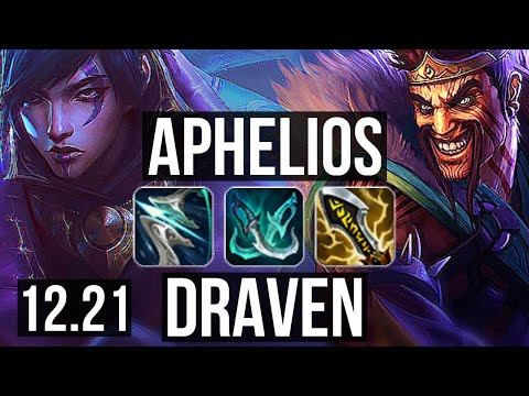 APHELIOS & Karma vs DRAVEN & Soraka (ADC) | 800+ games, 1.3M mastery, Godlike | EUW Master | 12.21