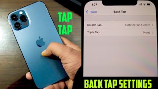 Apple iphone 12 Pro Max | Double Tap & Triple Tap Feature | Back Tap (short clip)